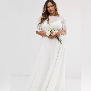 ASOS Embellished Wedding Gown NWT
